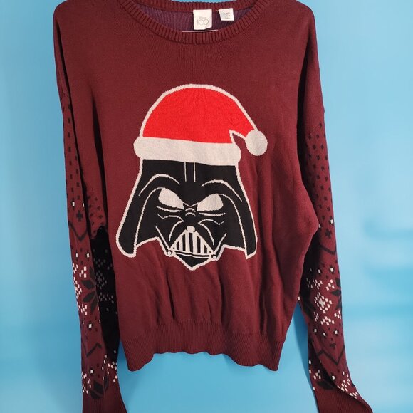 ⭐ Disney 100 Darth Vader Christmas Sweater – Size Large (Runs Big!) – NWT - Picture 2 of 10